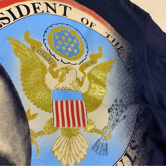 Phat Farm Obama President US Seal ALL OVER Design 2XL Vintage Y2K - Picture 4 of 8